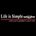Life is Simple Submarine T-Shirt