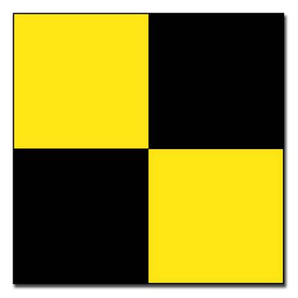 Lima Signal Flag Sticker Decal
