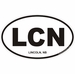 Lincoln Nebraska Oval Decal