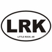 Little Rock Arkansas Oval Decal