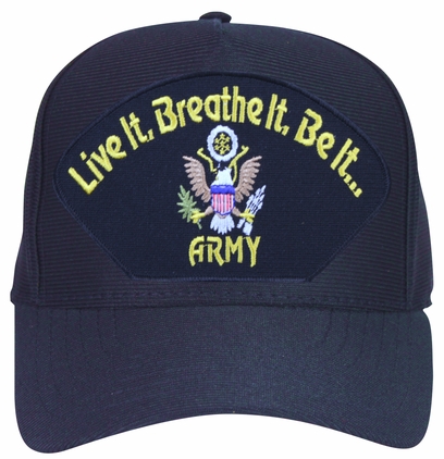 'Live it, Breathe it, Be it' Army Ball Cap