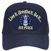 'Live it ... Breathe it ... Be It' with Air Force Crest Ball Cap
