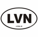 Livonia Michigan Oval Decal