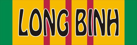 Long Binh Vietnam Decal Sticker