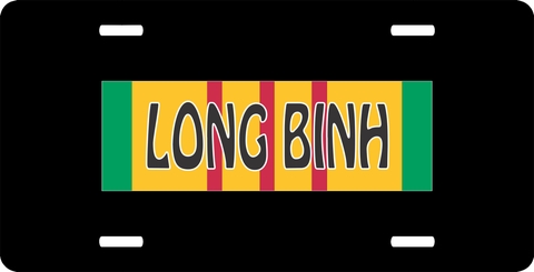 Long Binh Vietnam License Plate