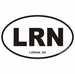 Lorain Ohio Oval Decal