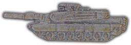 M1A1 TANK LAPEL PIN