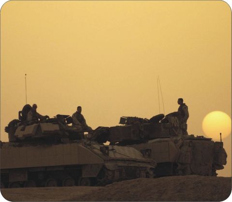 M3A2 Cavalry Fighting Vehicle Mouse Pad