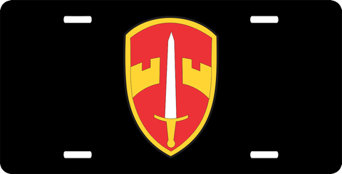 MACV Military Assistance Command Vietnam License Plate