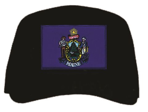 Maine (ME) State Flag Ball Cap