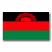 Malawi Flag Vinyl Transfer Decal