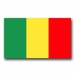 Mali Flag Vinyl Transfer Decal