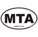 Marietta Georgia Oval Decal