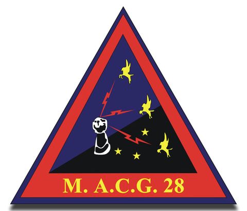 Marine Air Control Group MACG 28 2nd MAW Sticker Decal