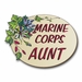 Marine Corps Aunt  Pride Vinyl Transfer Decal