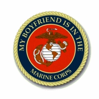 Marine Corps BOYFRIEND Pride Vinyl Transfer Decals Thumbnail Illustration