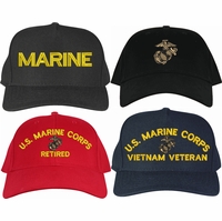 Marine Corps Direct Embroidered Caps Thumbnail Illustration