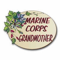 Marine Corps Grandmother Pride Vinyl Transfer Decals Thumbnail Illustration