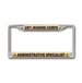 Marine Corps License Plate Frame Administrative Specialist