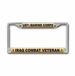 Marine Corps License Plate Frame Iraq Combat Veteran