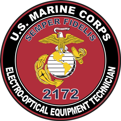 U.S.M.C. MOS 2172 Electro-Optical Equipment Technician Decal
