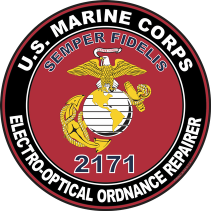 U.S.M.C. MOS 2171 Electro-Optical Ordnance Repairer Decal