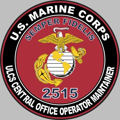 U.S.M.C. MOS 2515 ULCS Central Office Operator Maintainer Decal
