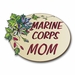 Marine Corps Mom  Pride Vinyl Transfer Decal