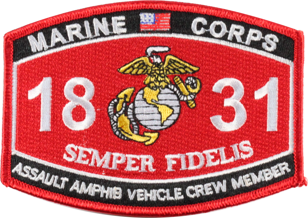 Marine Corps MOS 1831 5" Patch