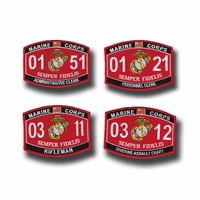 Marine Corps MOS Patches Thumbnail Illustration