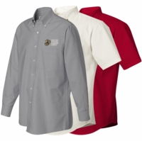 Marine Corps Proud Family Embroidered Dress Shirts Thumbnail Illustration