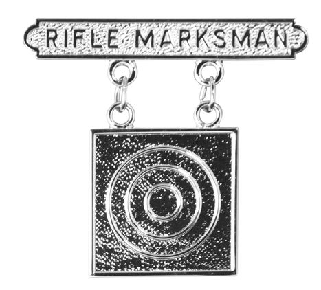 Marine Corps Qualification Badge Rifle Marksman