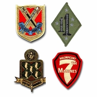 Marine Corps Regiment Patches Thumbnail Illustration
