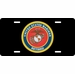 Marine Corps Retired License Plate