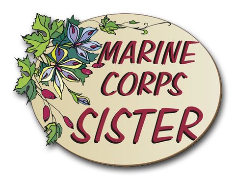 Marine Corps Sister Pride Vinyl Transfer Decal