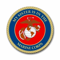 Marine Corps SISTER Pride Vinyl Transfer Decals Thumbnail Illustration