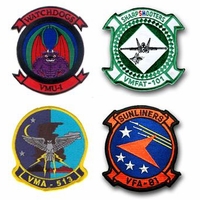 Marine Corps Squadrons Patches Thumbnail Illustration