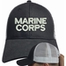 Marine Corps Text Only Mesh-Back Ponytail Cap