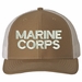 Marine Corps Text Only USA Mesh-Back Cap