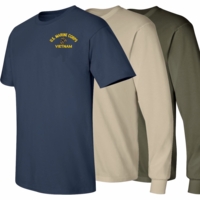 Marine Corps Veteran & Retired  T-Shirts Thumbnail Illustration