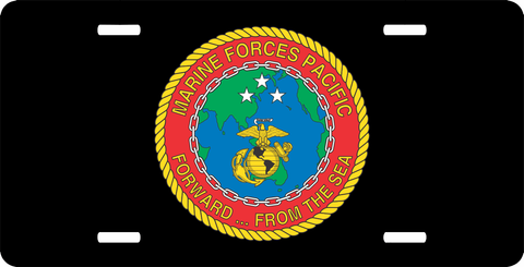 Marine Forces Pacific License Plate