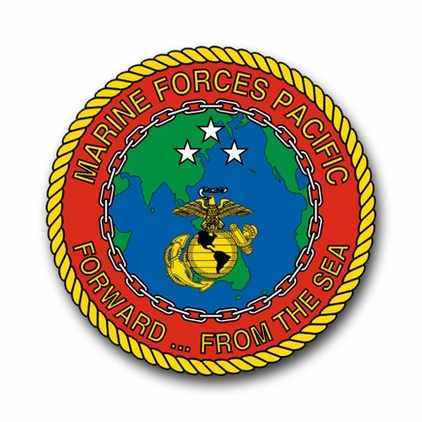 Marine Forces Pacific   Vinyl Transfer Decal