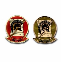 Marine Helicopter Training Squadron Patches ( HMT ) Thumbnail Illustration