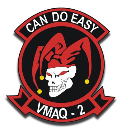 Marine Tactical Electronic Warfare Squadron 2 of MAG 14 Sticker Decal