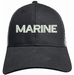 Marine Text Only Mesh-Back Ponytail Cap