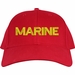 Marine Text Only USA Cap