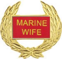 Marine Wife Lapel Pin