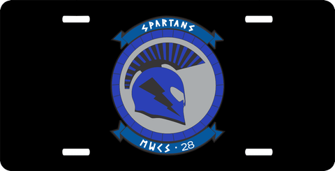 Marine Wing Communications Squadron 28 License Plate