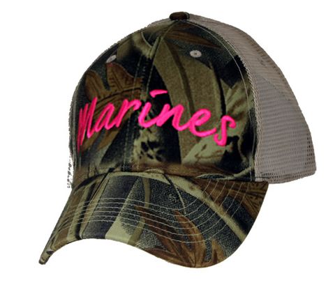 Marines Camo Hunting Ball Cap