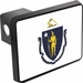 Massachusetts State Flag Hitch Cover